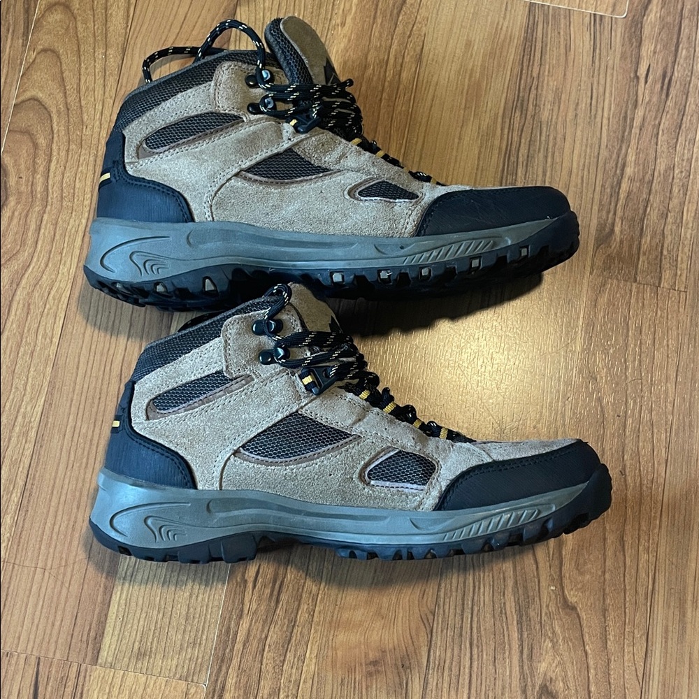 Denali Men's Hiking Boots - Black and Brown Size 8.5 - Picture 5 of 10